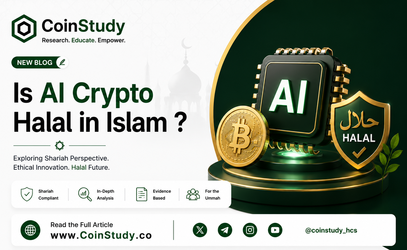 Is AI Crypto and AI Stock Halal in Islam ? Complete Islamic Finance Guide 2026