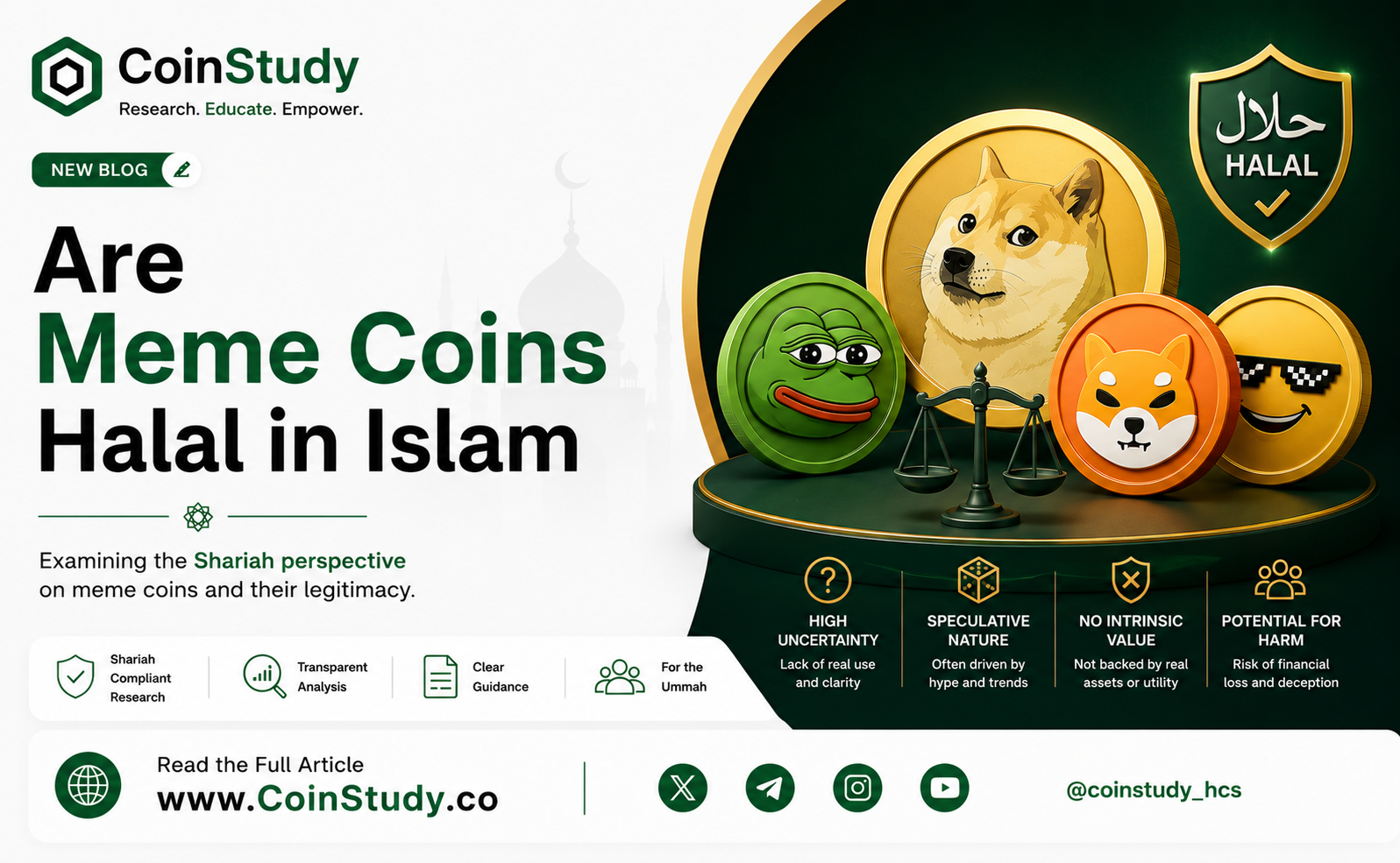 Are Meme Coins Halal or Haram?  Islamic Finance Analysis 2026