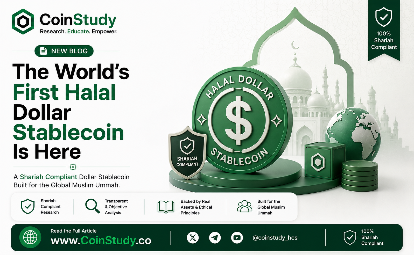 World's First Halal Dollar Stablecoin UNIT — CoinStudy Certification Story 2026